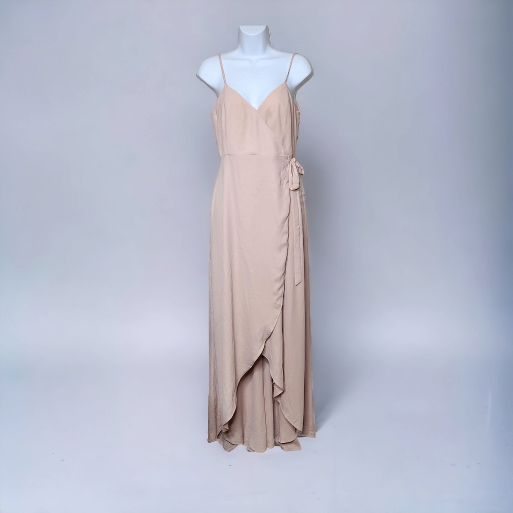 Show Me Your Mumu Mariah Blush Wrap Dress